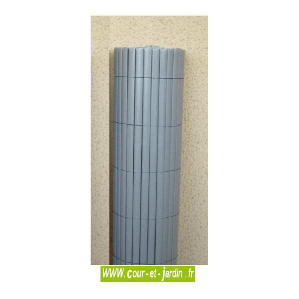 Rouleau Canisse PVC GRIS PERLE Dimensions: 1,20mx3m