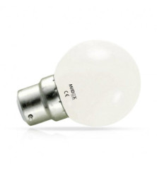 AMPOULE LED B22 BULB 1W - couleur au choix