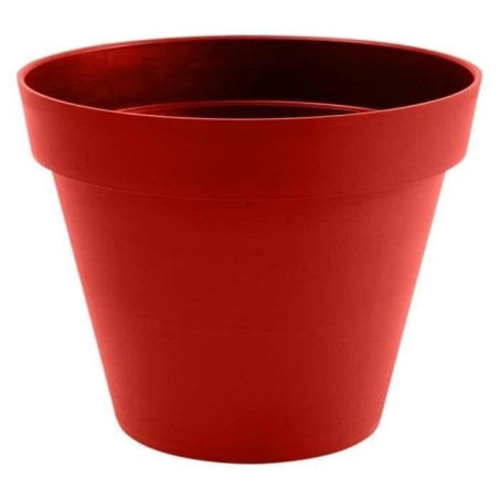 Pot Toscane - rond - Ø 40 cm - Rouge Rubis