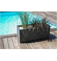 Jardinière Graphit - 57L - Anthracite